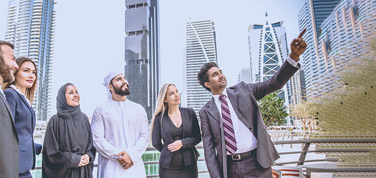 How can demographic and socioeconomic factors in Qatar impact a business feasibility study?